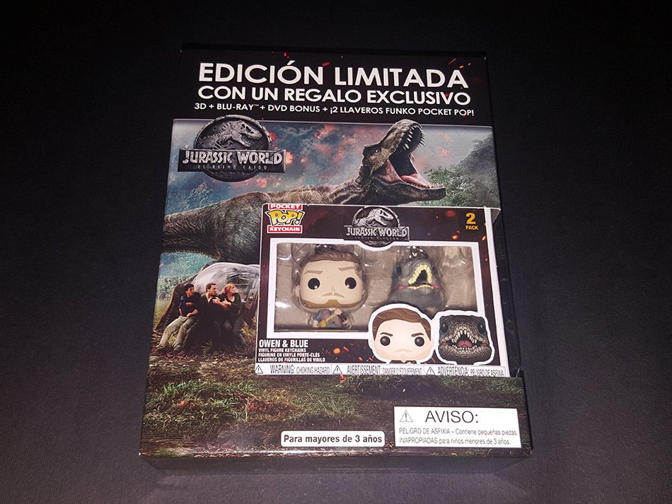 Fotografías de la edición con figuras de Jurassic World: El Reino Caído 4