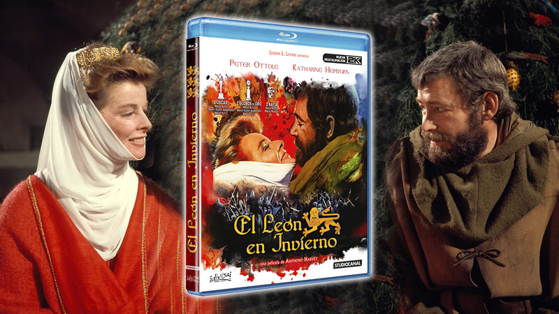 El clásico El León en Invierno en Blu-ray con nueva restauración en 2K