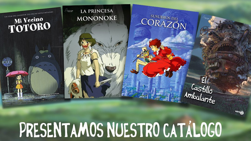 Vértigo Films tiene los derechos de ocho películas de Studio Ghibli