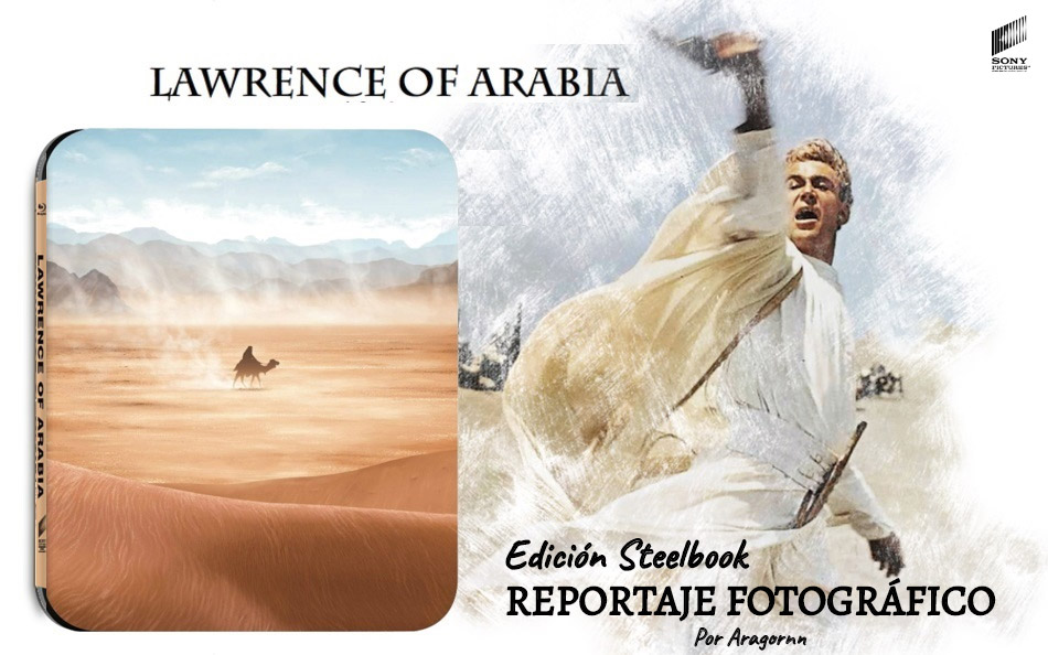 Fotografías del Steelbook de Lawrence de Arabia en Blu-ray (UK) 1