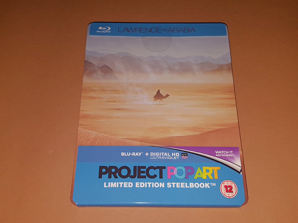 Fotografías del Steelbook de Lawrence de Arabia en Blu-ray (UK) 2