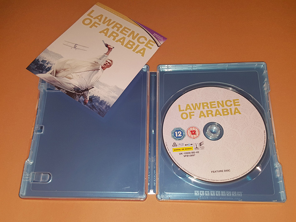 Fotografías del Steelbook de Lawrence de Arabia en Blu-ray (UK) 15