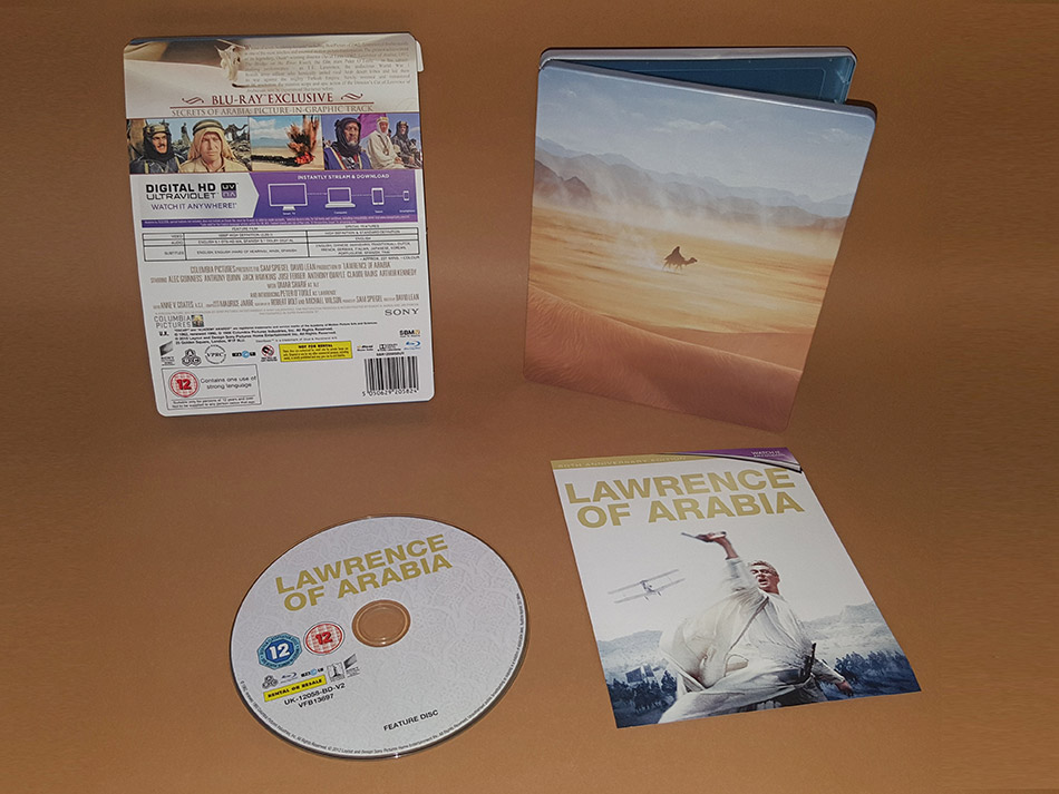 Fotografías del Steelbook de Lawrence de Arabia en Blu-ray (UK) 18
