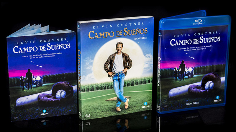 Fotografías de la edición especial de Campo de Sueños en Blu-ray