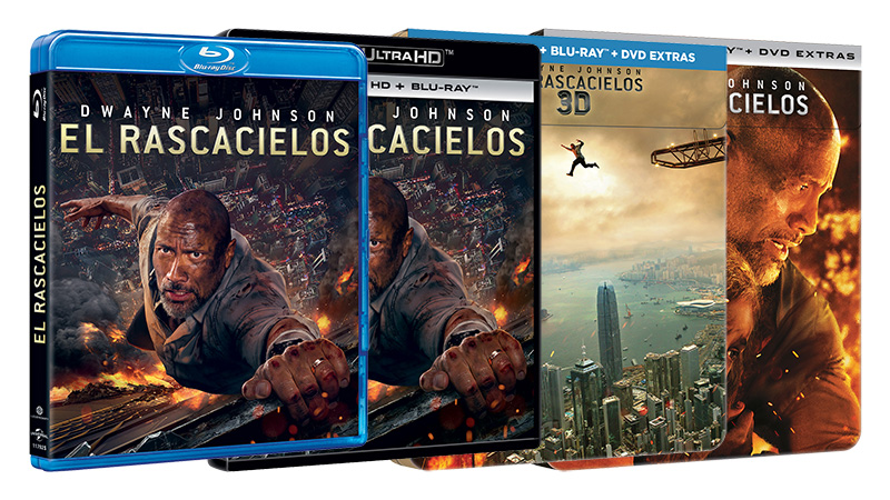 Cinco ediciones de El Rascacielos en Blu-ray, 3D y UHD 4K
