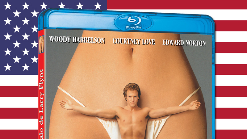 El Escándalo de Larry Flynt -de Milos Forman- en Blu-ray