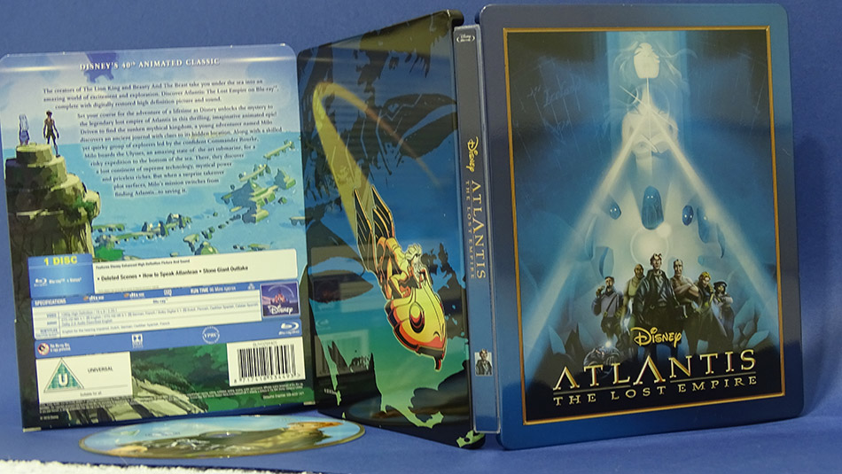 Fotografías del Steelbook de Atlantis: El Imperio Perdido en Blu-ray (UK) 15