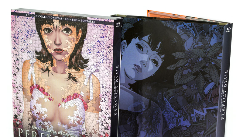 Fotografías de la edición coleccionista de Perfect Blue en Blu-ray