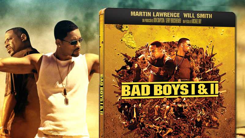 Steelbook con las películas de Dos Policías Rebeldes por primera vez en 4K