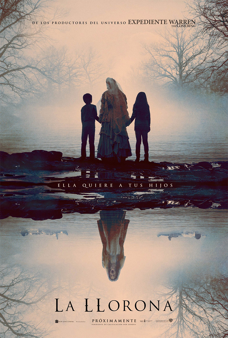 Teaser de la película de terror La Llorona, producida por James Wan