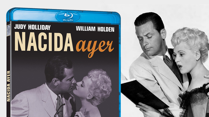 El clásico Nacida Ayer -de George Cukor- en Blu-ray