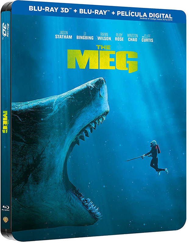 Megalodón - Edición Metálica Blu-ray 3D 3