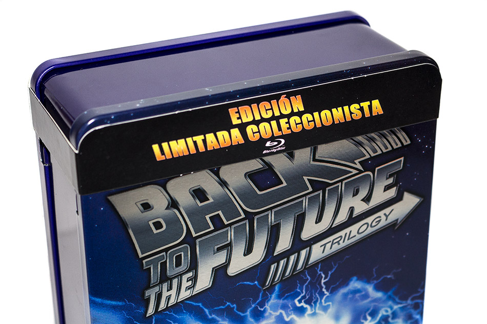 Fotografías de la edición coleccionista de la Trilogía Regreso al Futuro en Blu-ray 2