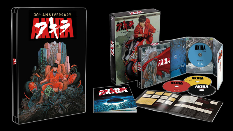 Nuevas ediciones de Akira en Blu-ray por su 30º aniversario