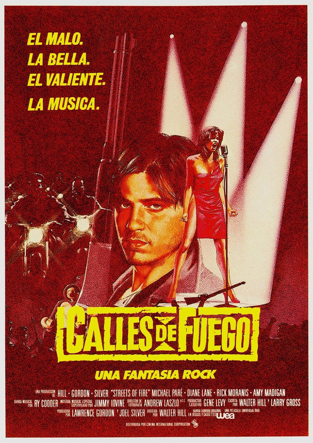 Calles de Fuego Blu-ray 1