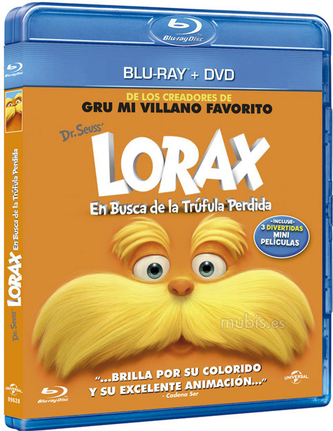 Más información de Lorax. En Busca de la Trúfula Perdida en Blu-ray 3D