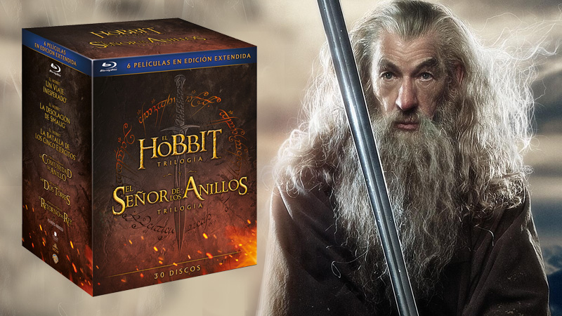 Pack Tierra Media con las versiones extendidas de El Señor de los Anillos y El Hobbit