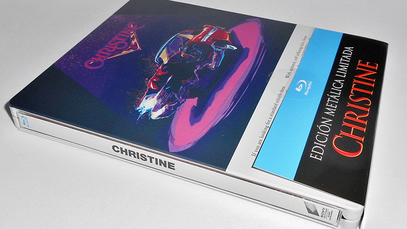 Fotografías del Steelbook de Christine en Blu-ray