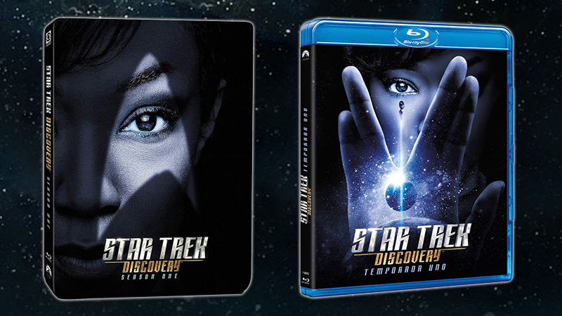 Primera temporada de Star Trek: Discovery en Steelbook y caja de plástico