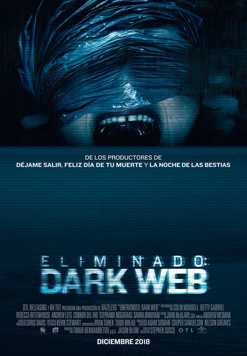 Primer tráiler de Eliminado: Dark Web