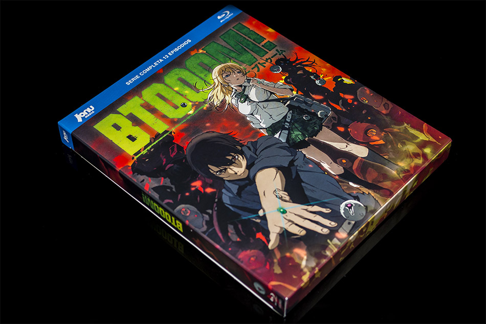 Fotografías del Digipak de la serie Btooom! en Blu-ray 2