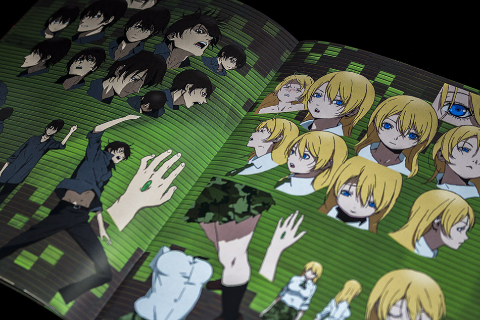 Fotografías del Digipak de la serie Btooom! en Blu-ray 17