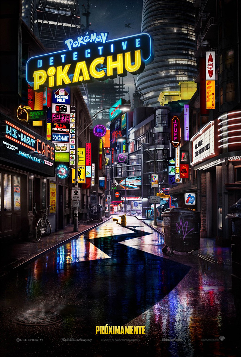 Primer tráiler de la película Pokémon Detective Pikachu