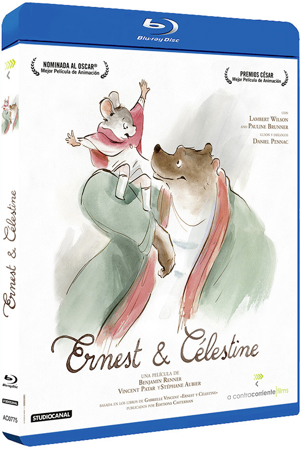 Detalles del Blu-ray de Ernest & Célestine 1