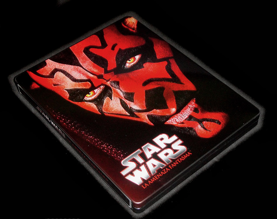 Fotografías del Steelbook de Star Wars Episodio I: La Amenaza Fantasma en Blu-ray 2