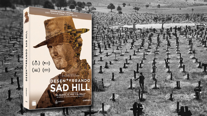 Carátula y contenidos de Desenterrando Sad Hill en Blu-ray