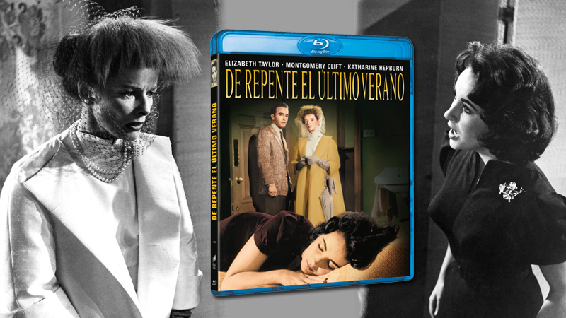 De Repente, el Último Verano en Blu-ray, dirigida por Joseph L. Mankiewicz