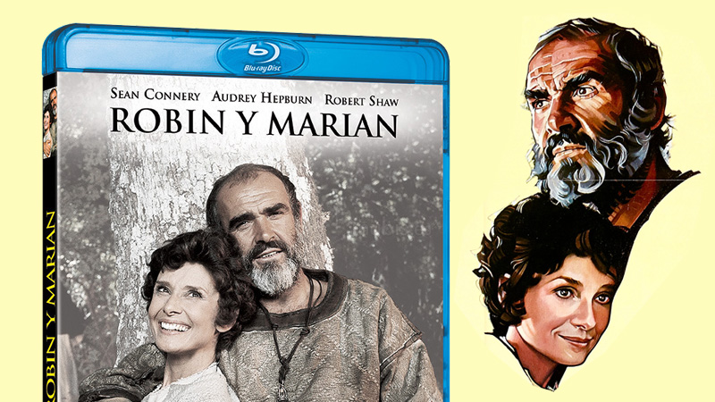 Robin y Marian -dirigida por Richard Lester- por primera vez en en Blu-ray