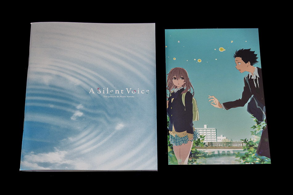 Fotografías de la edición coleccionista de A Silent Voice en Blu-ray 18