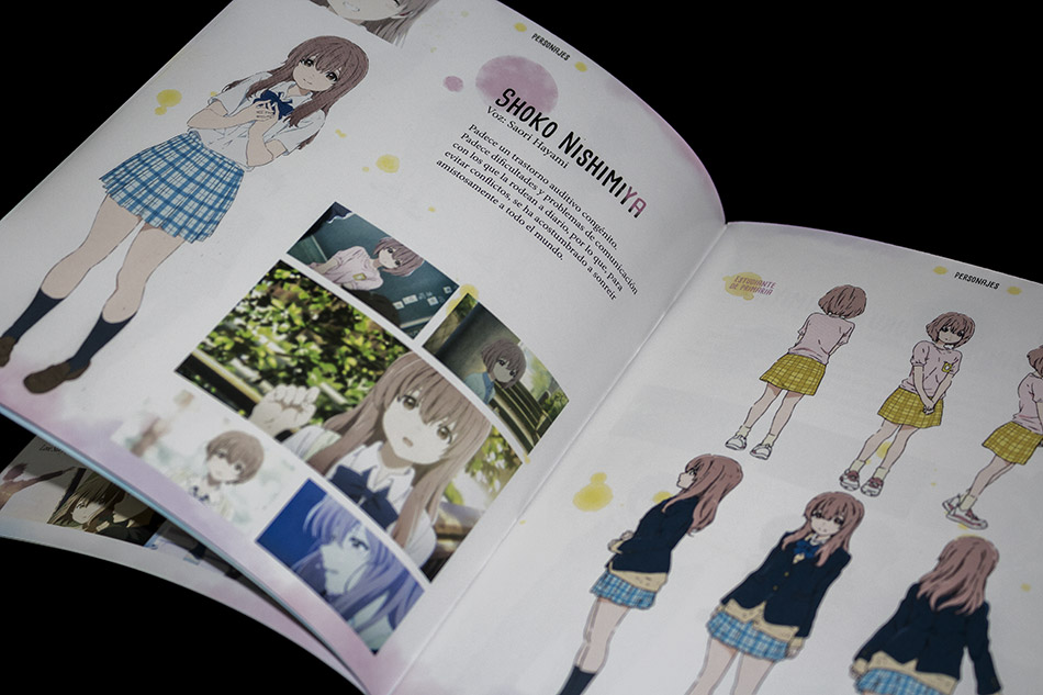 Fotografías de la edición coleccionista de A Silent Voice en Blu-ray 20