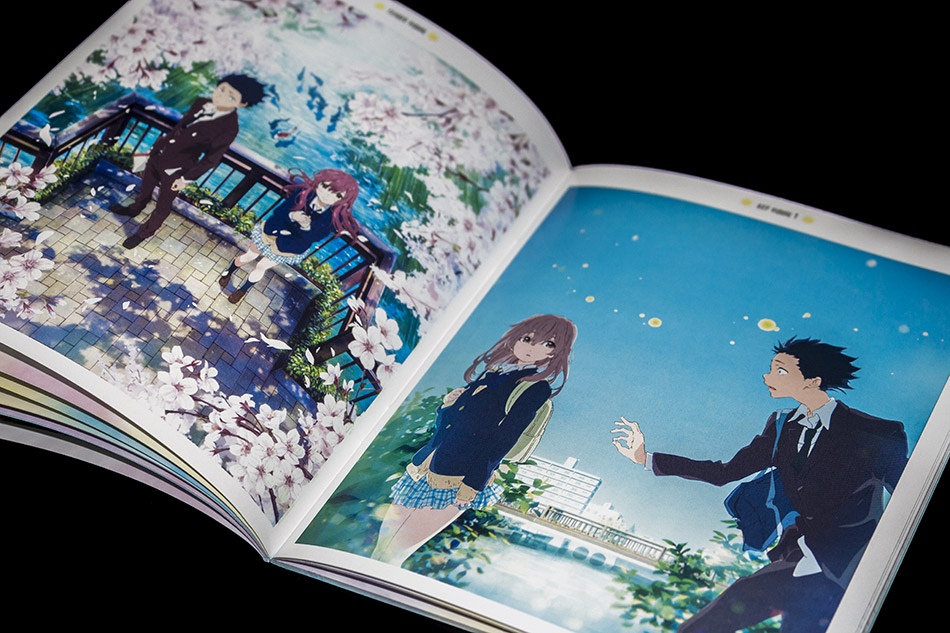 Fotografías de la edición coleccionista de A Silent Voice en Blu-ray 22