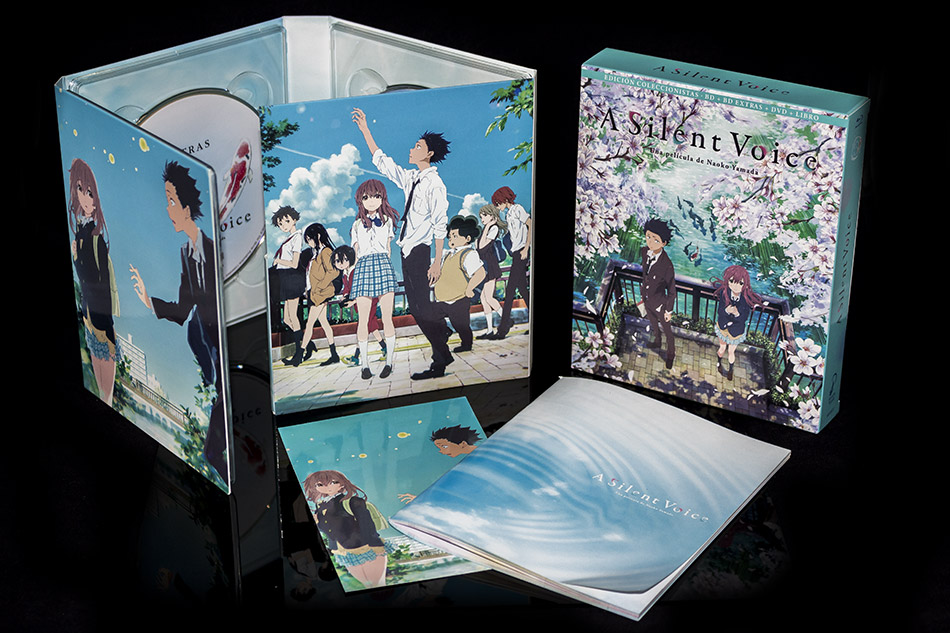 Fotografías de la edición coleccionista de A Silent Voice en Blu-ray 27