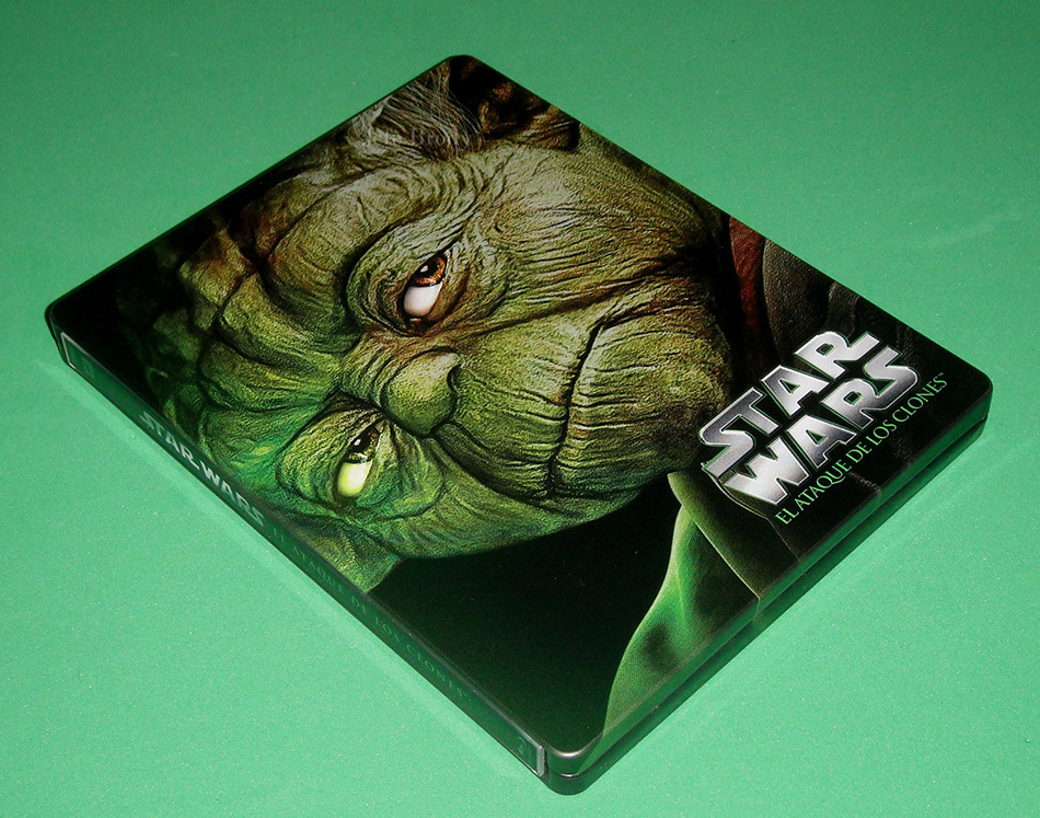 Fotografías del Steelbook de Star Wars Episodio II: El Ataque de los Clones en Blu-ray 2