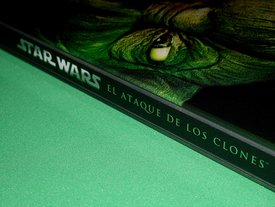 Fotografías del Steelbook de Star Wars Episodio II: El Ataque de los Clones en Blu-ray 5