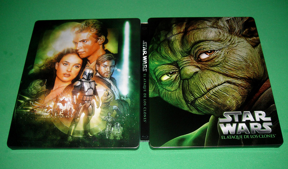 Fotografías del Steelbook de Star Wars Episodio II: El Ataque de los Clones en Blu-ray 13