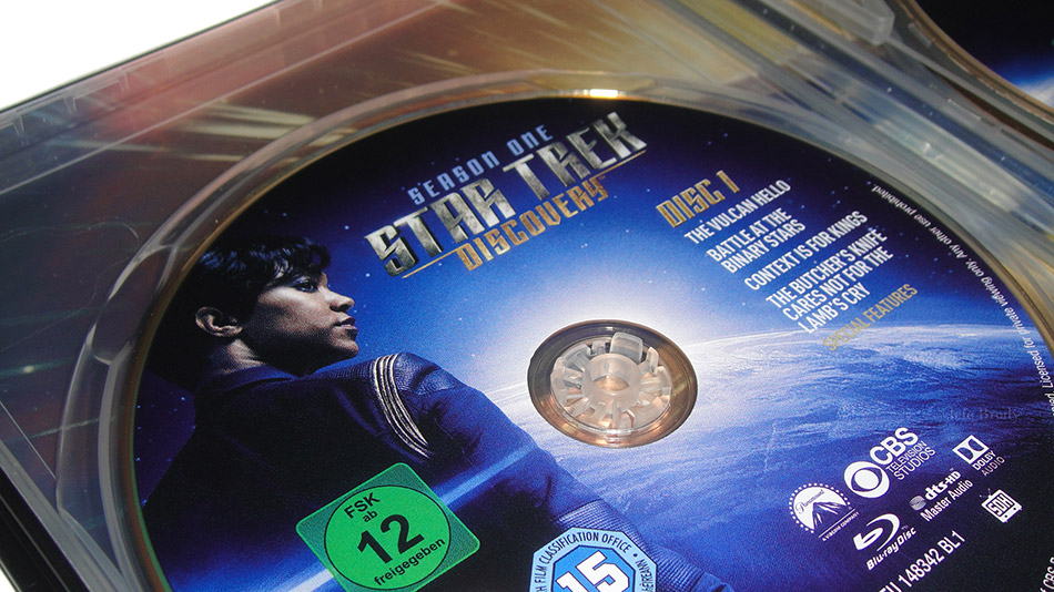 Fotos del Steelbook de la 1ª temporada de Star Trek: Discovery en Blu-ray 11