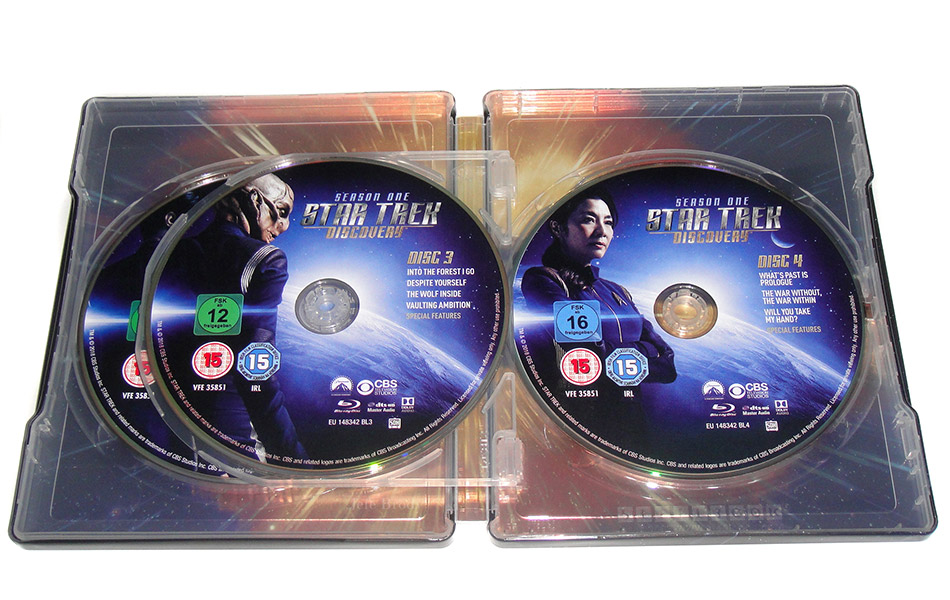 Fotos del Steelbook de la 1ª temporada de Star Trek: Discovery en Blu-ray 13