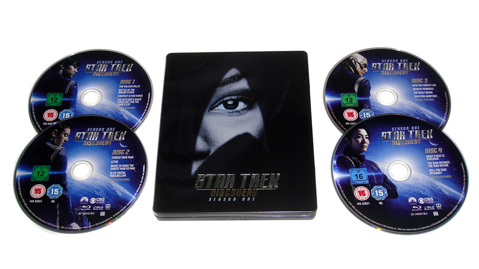 Fotos del Steelbook de la 1ª temporada de Star Trek: Discovery en Blu-ray 20