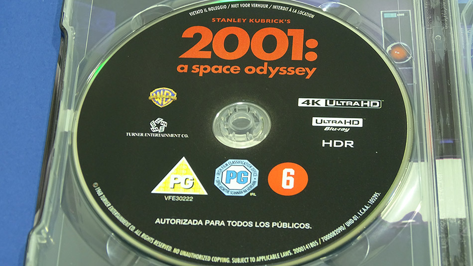 Fotografías del Steelbook de 2001: Una Odisea del Espacio en UHD 4K (UK) 10