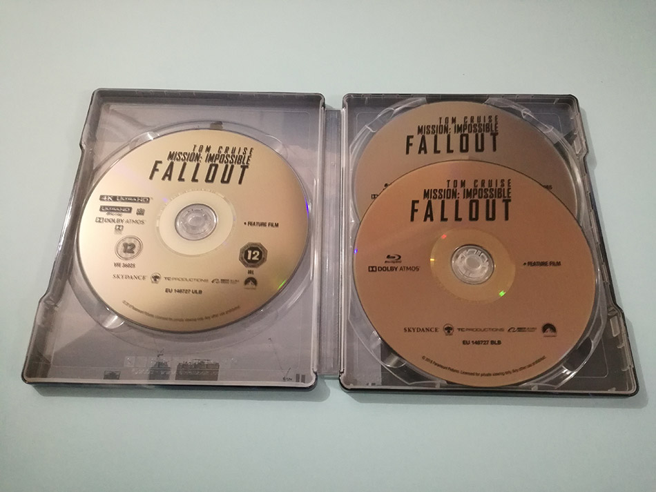 Fotografías del Steelbook de Misión: Imposible - Fallout en UHD 4K 10