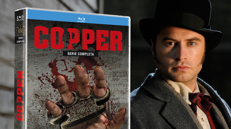 La serie Copper por fin al completo en Blu-ray