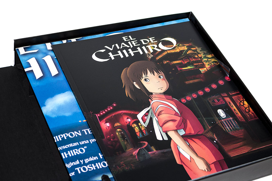 Fotografías de la edición coleccionista de El Viaje de Chihiro en Blu-ray 7