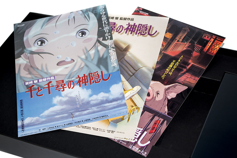 Fotografías de la edición coleccionista de El Viaje de Chihiro en Blu-ray 8