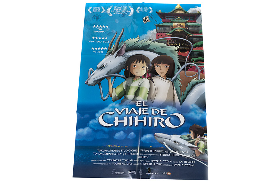 Fotografías de la edición coleccionista de El Viaje de Chihiro en Blu-ray 32