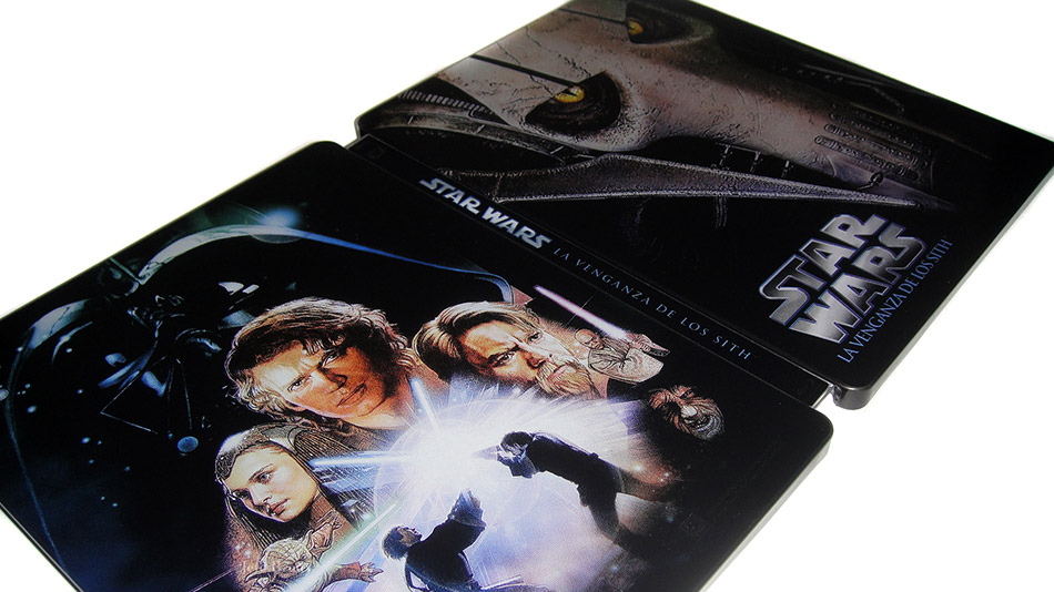 Fotografías del Steelbook de Star Wars Episodio III: La Venganza de los Sith en Blu-ray 14
