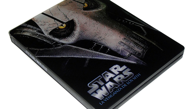 Fotografías del Steelbook de Star Wars Episodio III: La Venganza de los Sith en Blu-ray